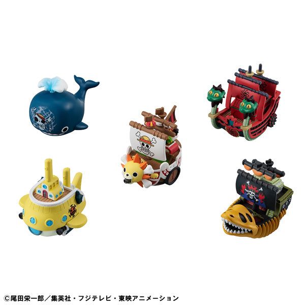 Figurine Thousand Sunny Grandline Series One Piece 6Pcs