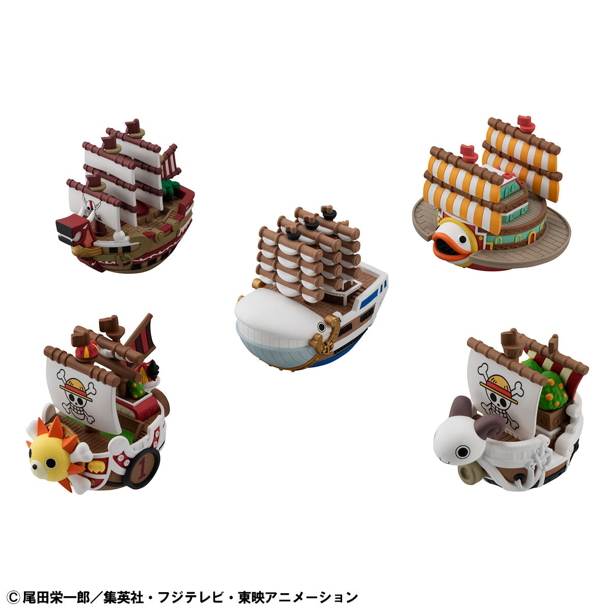 Figurine Vogue Merry Grandline Series One Piece 5Pcs