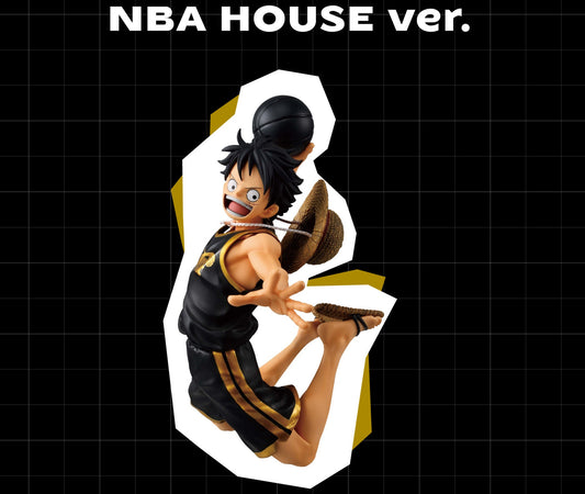 Figurine Monkey D. Luffy NBA House Ver. NBA Master Stars One Piece
