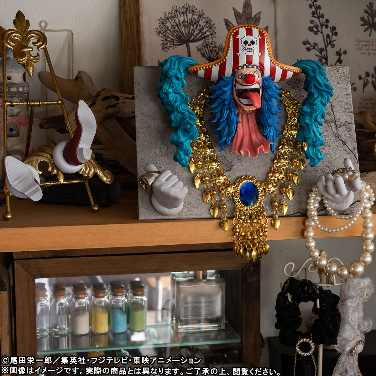 Figurine Magnet Baggy + Affiche Cross Guild One Piece