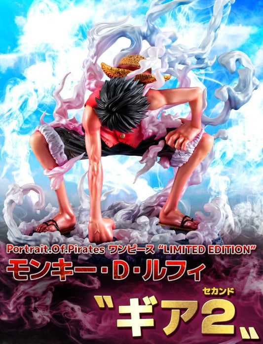 Figurine Monkey D. Luffy Gear 2 Limited Edition P.O.P. One Piece