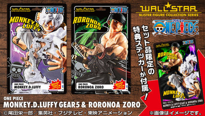 Figurine Monkey D. Luffy & Roronoa Zoro Wallstar One Piece