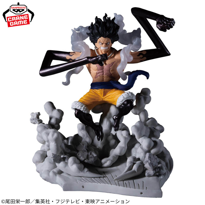 Figurine Monkey D. Luffy (VS Kizaru Borsalino) Spectacular Battle Scenery One Piece