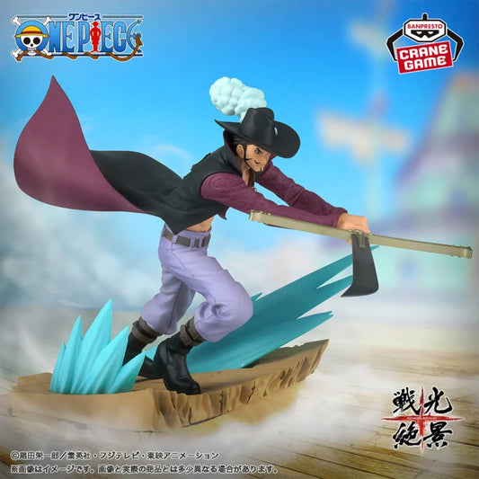 Figurine Dracule Mihawk Spectacular Battle Scenery One Piece
