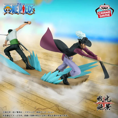Figurine Dracule Mihawk Spectacular Battle Scenery One Piece