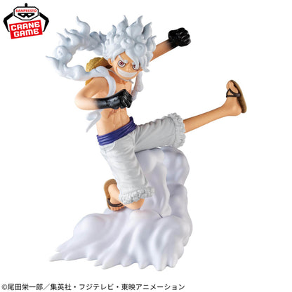 Figurine Monkey D. Luffy (VS Jewelry Bonney) Spectacular Battle Scenery One Piece