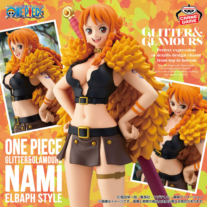 Figurine Nami Elbaf Ver. Glitter & Glamours One Piece