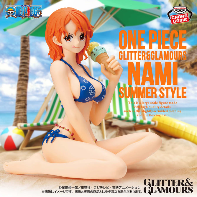 Figurine Nami Summer Style Ver. Glitter & Glamours One Piece