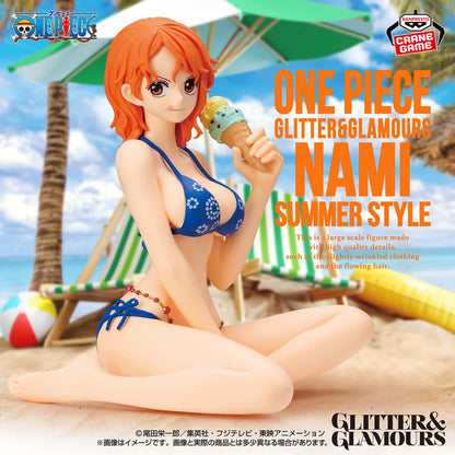 Figurine Nami Summer Style Ver. Glitter & Glamours One Piece
