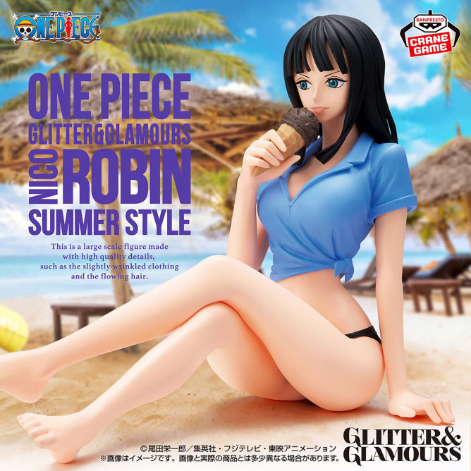 Figurine Nico Robin Summer Style Ver. Glitter & Glamours One Piece