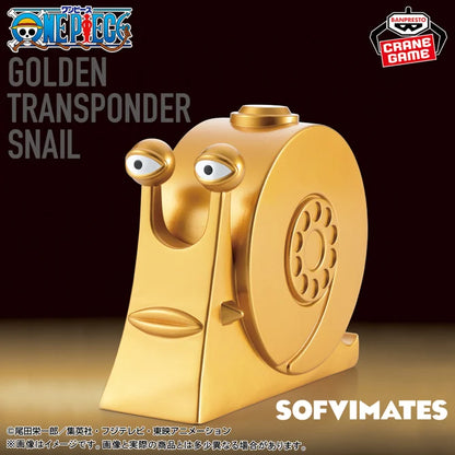 Figurine Den Den Mushi Golden Ver. Sofvimates One Piece