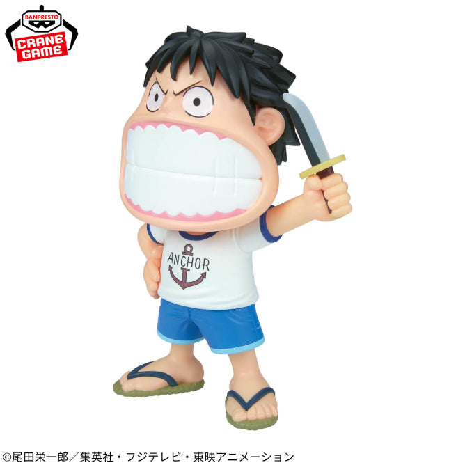 Figurine Monkey D. Luffy I'm Not Kidding Ver. Sofvimates One Piece