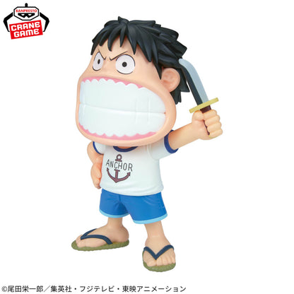 Figurine Monkey D. Luffy I'm Not Kidding Ver. Sofvimates One Piece