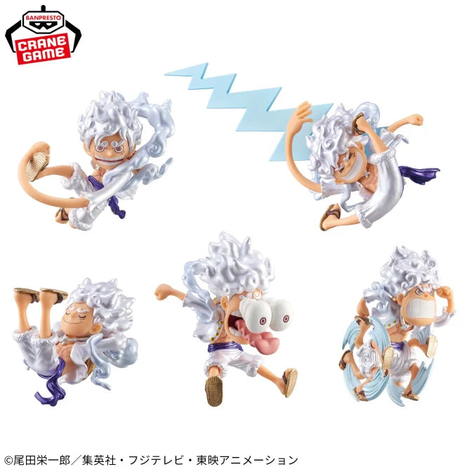 Figurine Luffy Gear 5 WCF One Piece Set Complet