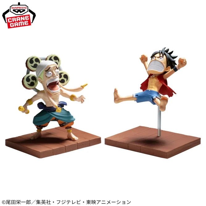 Figurine Luffy & Ener Skypiea Ver. WCF One Piece