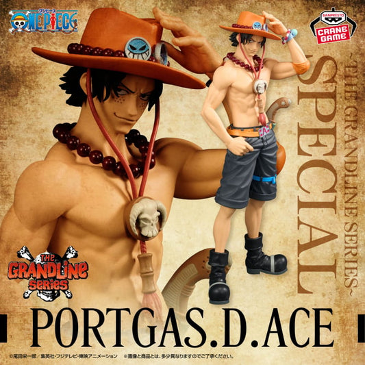 Figurine Portgas D. Ace Special Ver. DXF The Grandline Series One Piece