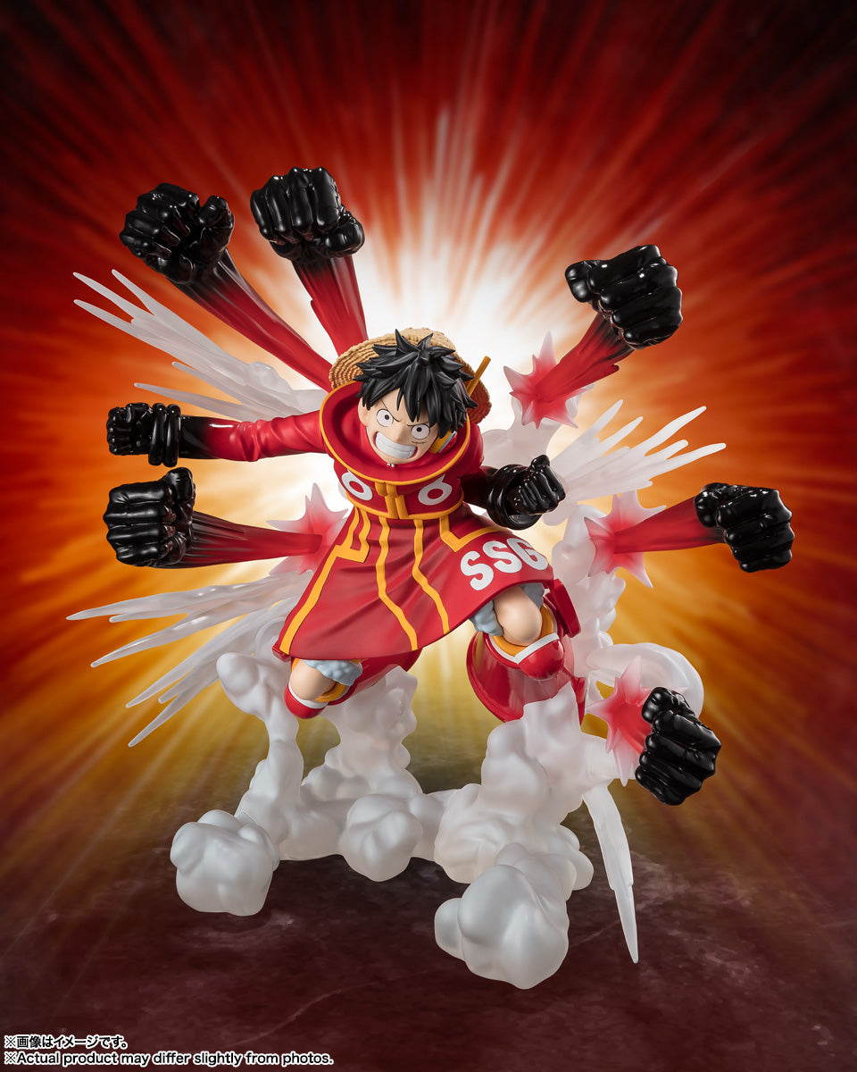 Figurine Luffy Gomu Gomu no Gatling Ver. Figuarts Zero One Piece