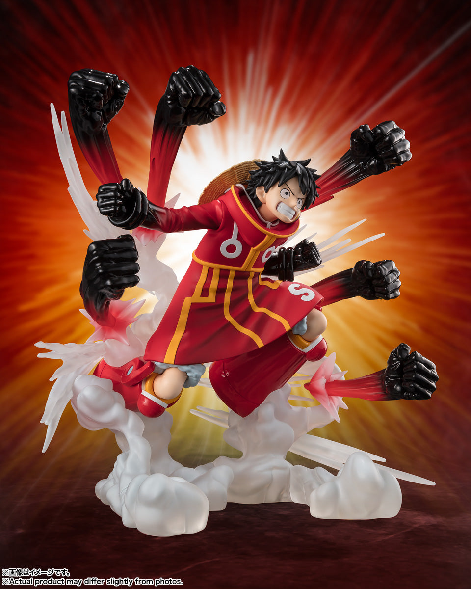 Figurine Luffy Gomu Gomu no Gatling Ver. Figuarts Zero One Piece