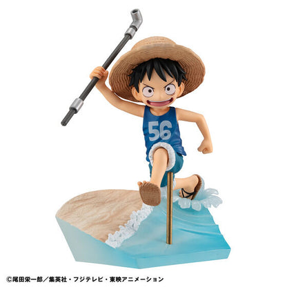 Figurine Monkey D. Luffy G.E.M. Series Run Run Run 15th Anniversary Ver. One Piece