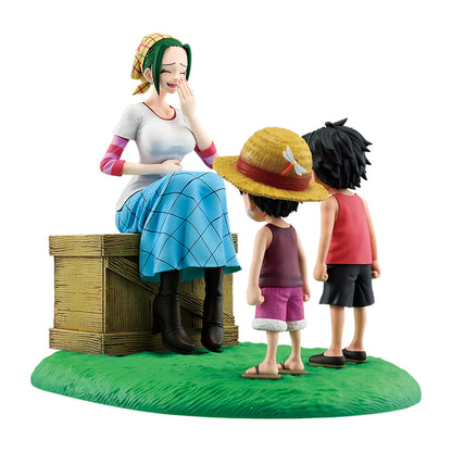 Figurine Makino & Monkey D. Luffy & Portgas D. Ace (Last One) Ichiban Kuji One Piece Road to Down