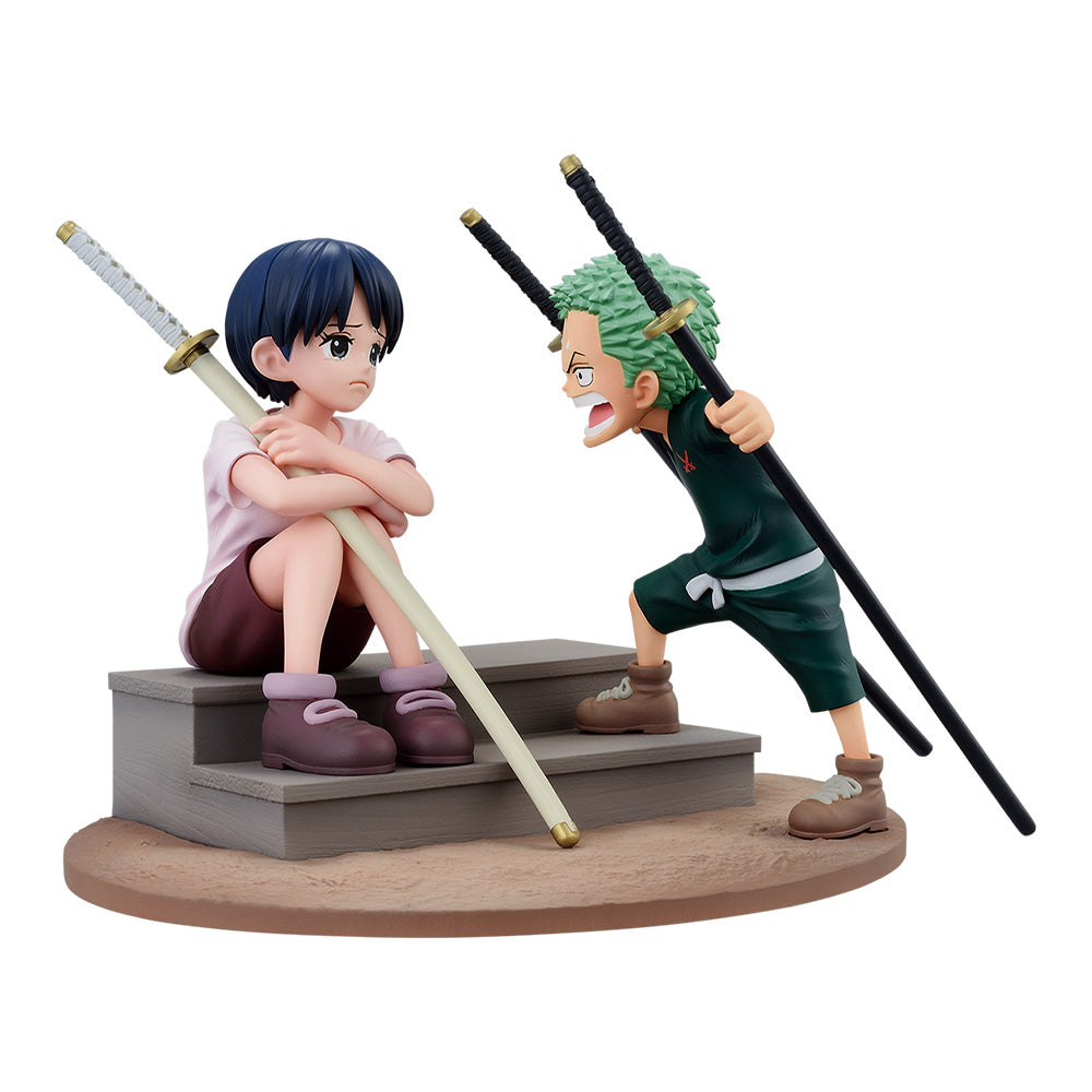 Figurine Roronoa Zoro & Kuina (C) Ichiban Kuji One Piece Road to Down