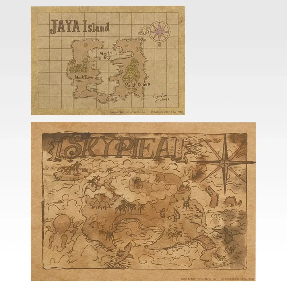 Map Skypiea (G) Ichiban Kuji One Piece Island Song Au Choix