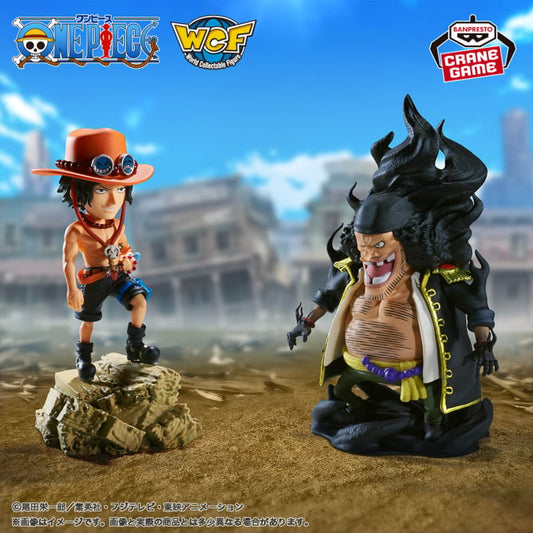 Figurine Portgas D. Ace VS Marshall D. Teach WCF Log Stories One Piece