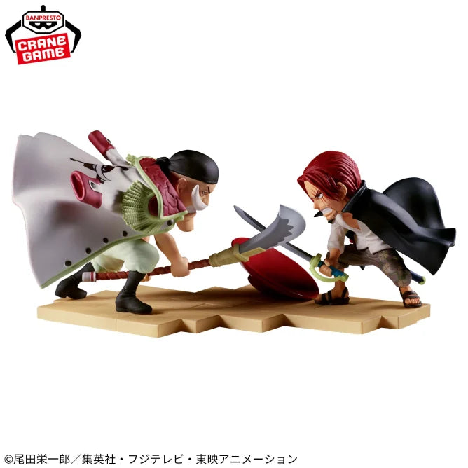 Figurine Barbe Blanche VS Shanks WCF Log Stories One Piece