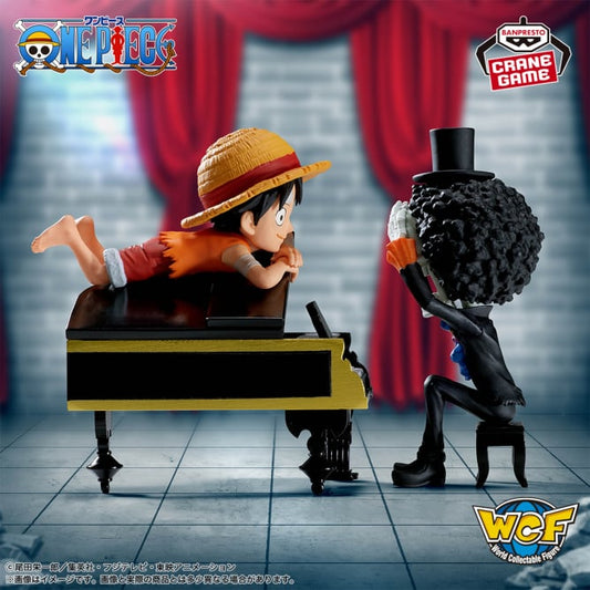 Figurine Monkey D. Luffy & Brook Laboon is Alright Ver. WCF Log Stories One Piece