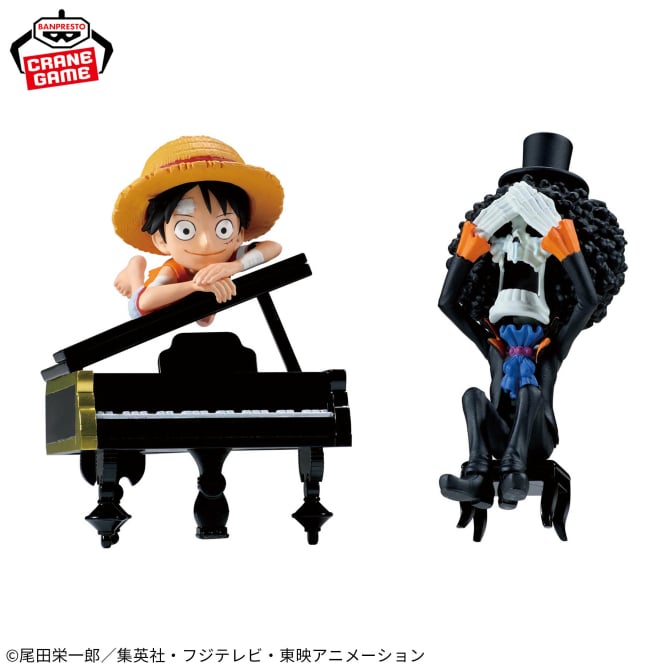 Figurine Monkey D. Luffy & Brook Laboon is Alright Ver. WCF Log Storie