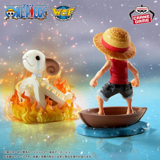 Figurine Monkey D. Luffy & Vogue Merry WCF Log Stories One Piece