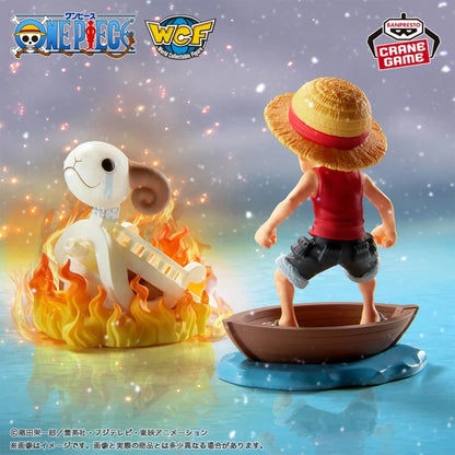 Figurine Monkey D. Luffy & Vogue Merry WCF Log Stories One Piece
