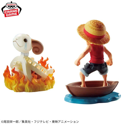 Figurine Monkey D. Luffy & Vogue Merry WCF Log Stories One Piece