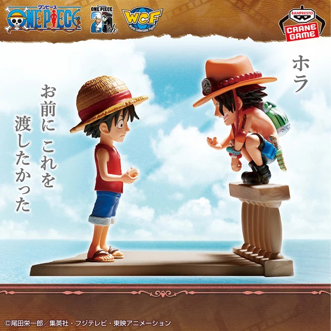Figurine Luffy & Ace WCF Log Stories One Piece