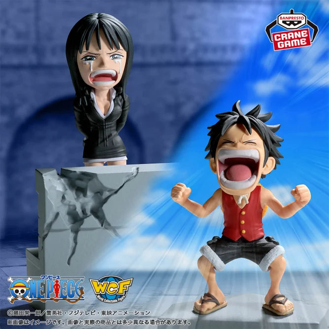 Figurine Monkey D. Luffy & Nico Robin WCF Log Stories One Piece