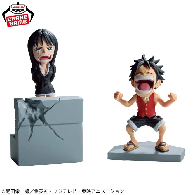 Figurine Monkey D. Luffy & Nico Robin WCF Log Stories One Piece