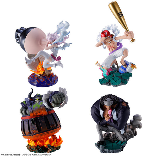 Figurine Monkey D. Luffy PetiTrama Logbox Rebirth Egghead Arc Vol.02 One Piece