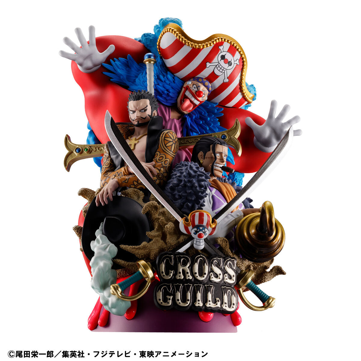 Figurine Baggy Cross Guild Ver. PetiTrama Logbox Rebirth One Piece