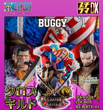 Figurine Baggy Cross Guild Ver. PetiTrama Logbox Rebirth One Piece