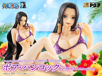 Figurine Boa Hancock P.O.P Bathing Beauty EX 20th Anniversary One Piece 