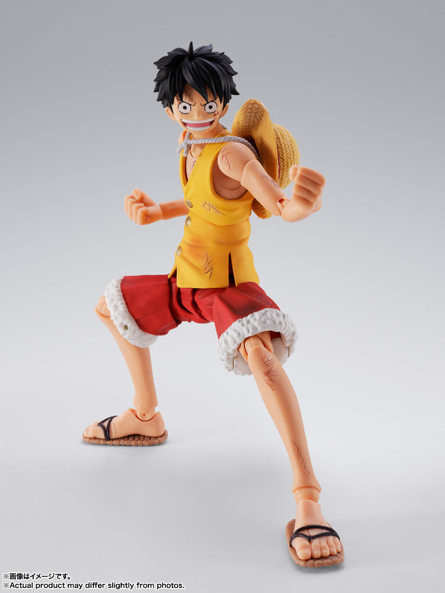 Figurine Monkey D. Luffy Marine Ford Ver. S.H. Figuarts One Piece