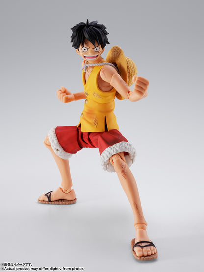 Figurine Monkey D. Luffy Marine Ford Ver. S.H. Figuarts One Piece
