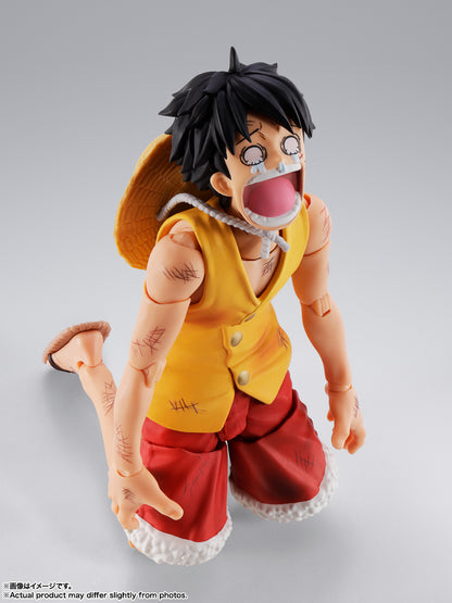 Figurine Monkey D. Luffy Marine Ford Ver. S.H. Figuarts One Piece