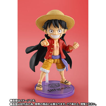 Figurine Luffy Ver.Bonus WCF x S.H. Figuarts Zero One Piece