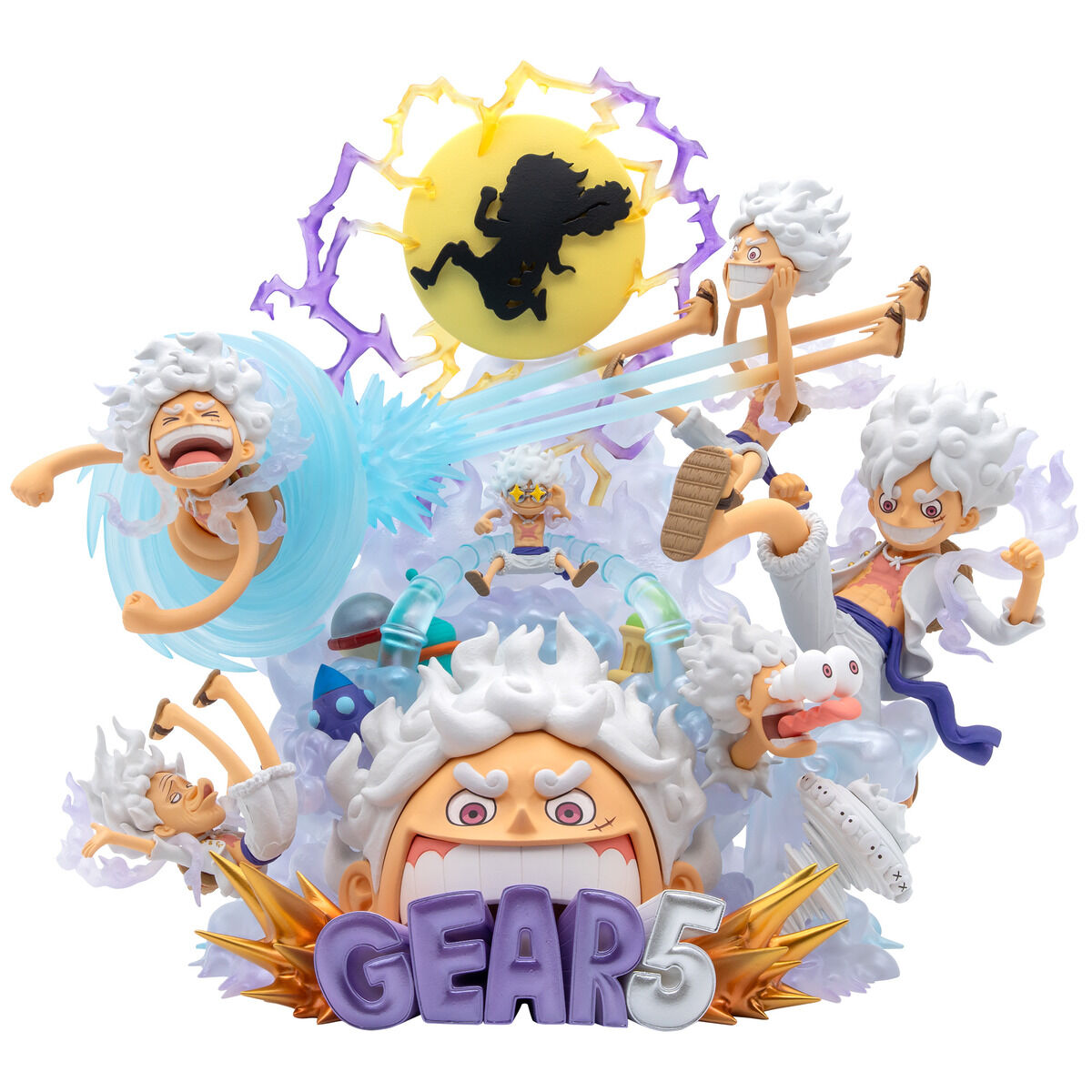 Figurine Monkey D. Luffy Gear 5 Ver. WCF Figuarts One Piece