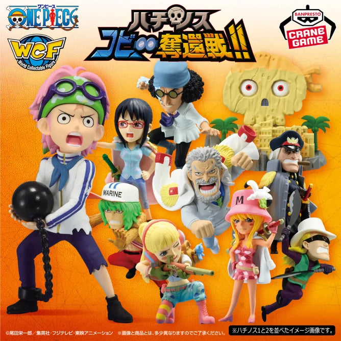 Figurine One Piece WCF Hachinosu Vol.01 One Piece Set Complet