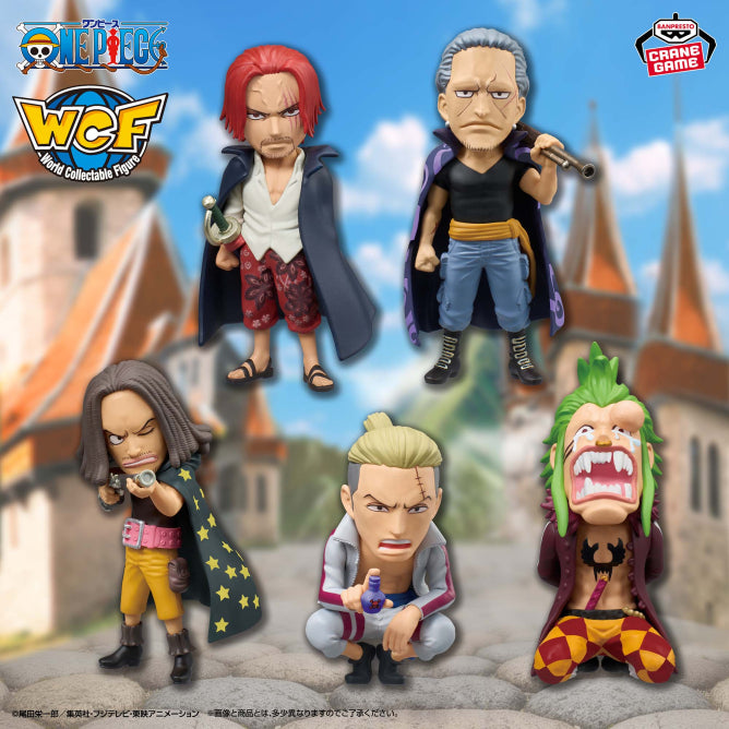 Figurine Shanks VS Bartolomeo WCF One Piece Set Complet