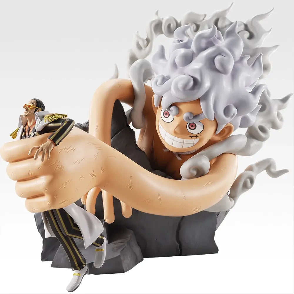 Figurine Monkey D. Luffy VS Kizaru Borsalino (A) Ichiban Kuji One Piece Burst of Energy