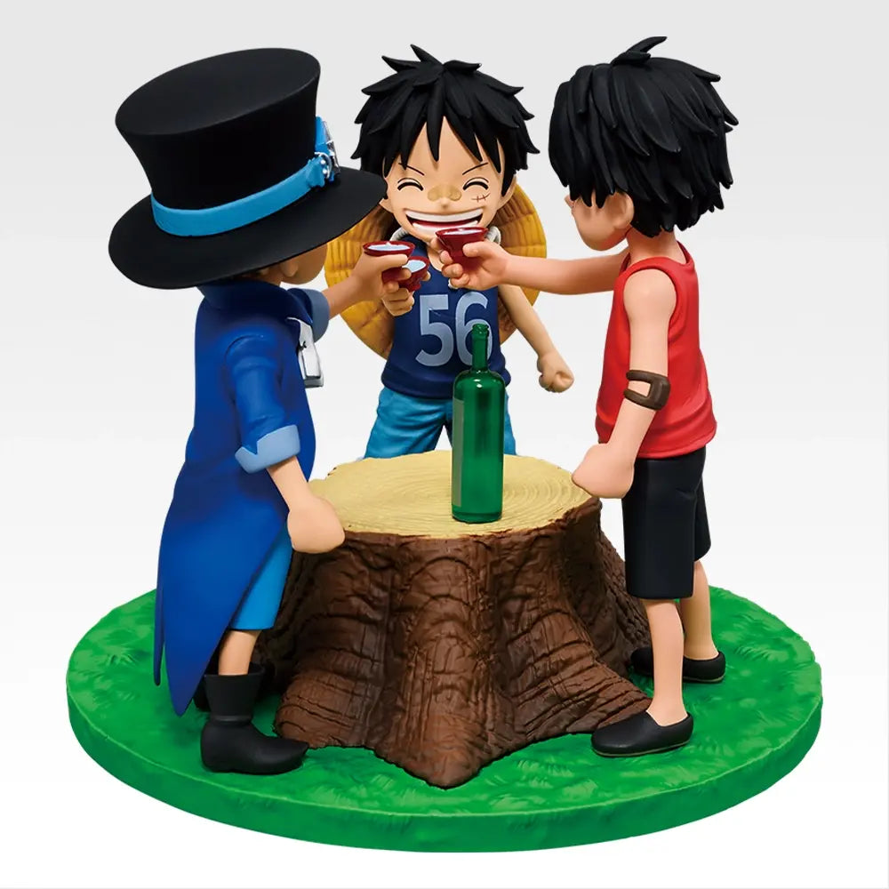 Figurine Luffy & Ace & Sabo (A) Ichiban Kuji One Piece Dramatic Memories