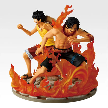 Figurine Monkey D. Luffy & Portgas D. Ace (Last One) Ichiban Kuji One Piece Dramatic Memories